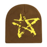 Y2K Deep Ascent Star Graphic Beanie