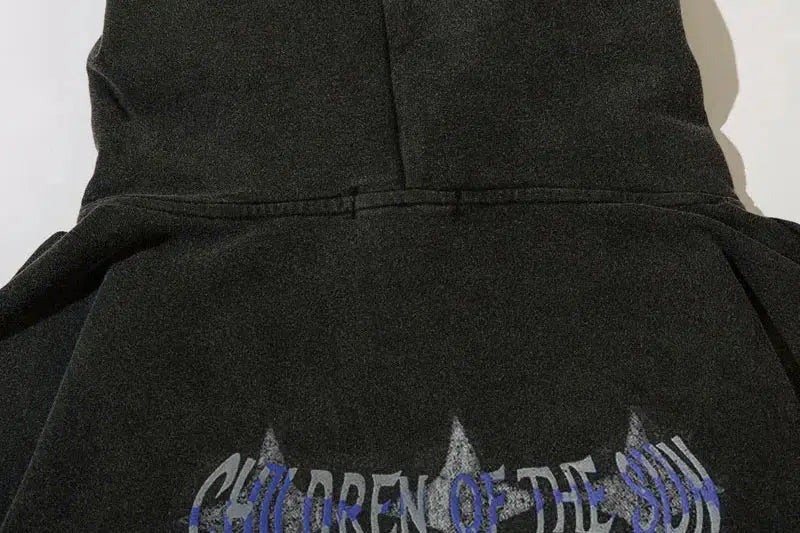 "Destined To Die By Reflection" Hoodie — vista frontale