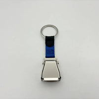 Detachable Mini Plane Safety Seatbelt Plane Belt Loop Keychain — vista laterale