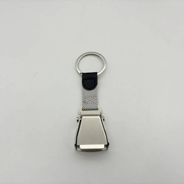 Y2K Detachable Mini Plane Safety Seatbelt Plane Belt Loop Keychain