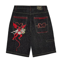 Devil's Work Graphic Jorts — in alternativa