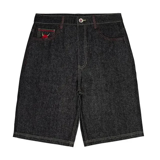 Devil's Work Graphic Jorts — vista laterale