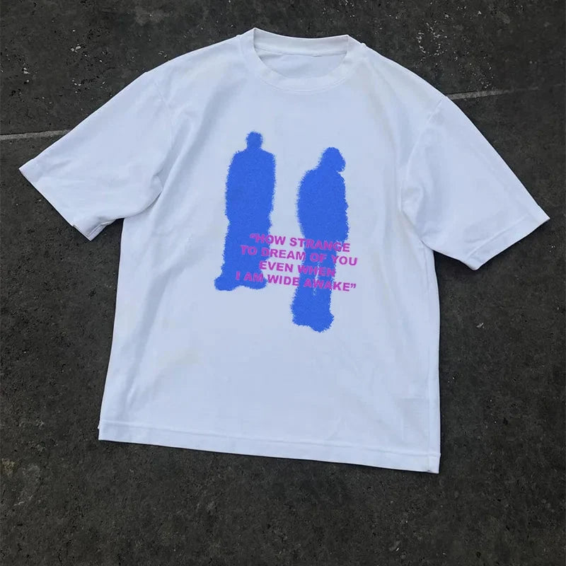 Discussions Graphic T Shirt — dettaglio della stampa