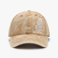 Distressed Baseball Cap — vista posteriore