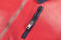 Distressed Cargo Workwear Jacket — vista laterale