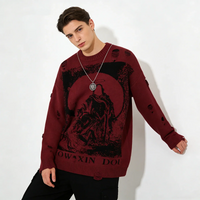 Distressed Priest Salvation Graphic Jumper — in alternativa