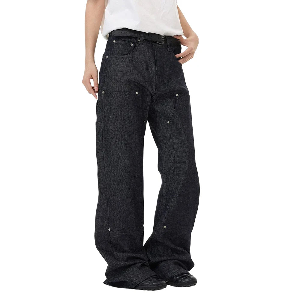 Double Knee Raw Cargo Carpenter Jeans — dettaglio