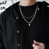 Double Layered Chain Necklace — in alternativa