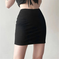 Dragon Rhinestone Dragon Black Mini Skirt — in alternativa