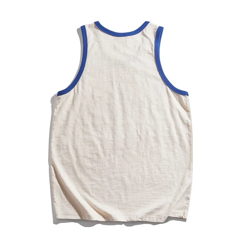 Early Retirement Graphic Tank Top — dettaglio