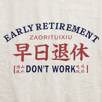 Early Retirement Graphic Tank Top — in alternativa