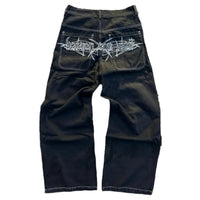 Embroidered Baggy Jeans — in alternativa