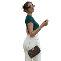 Embroidered Milano Crop Top — dettaglio