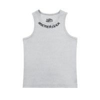 Embroidered Neck Line Tank Top — vista posteriore