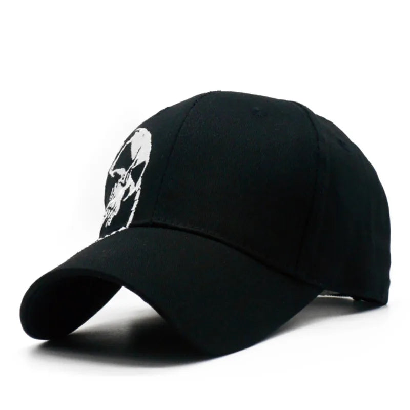 Embroidered Screaming Skull Baseball Cap — in alternativa