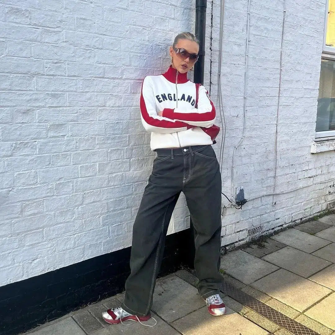 England Zip Up Blokecore Jumper — dettaglio