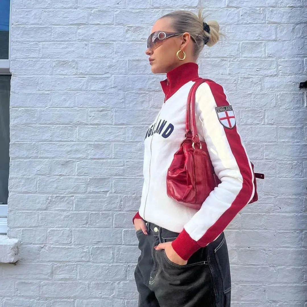 England Zip Up Blokecore Jumper — in alternativa