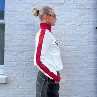 England Zip Up Blokecore Jumper — dettaglio del tessuto