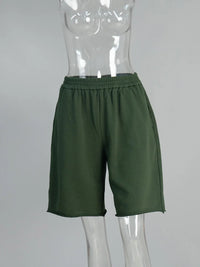 Essential Long Cotton Shorts — dettaglio