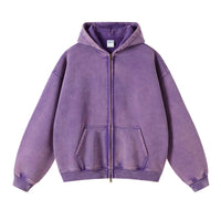Essential Zip Up Hoodie — vista posteriore
