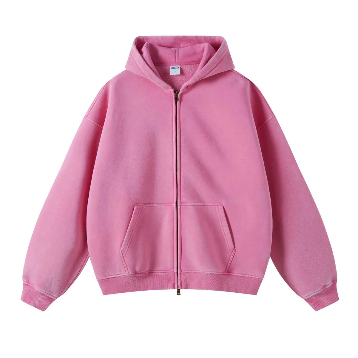 Essential Zip Up Hoodie — dettaglio del tessuto