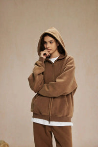 Essential Zip Up Hoodie — vista completa