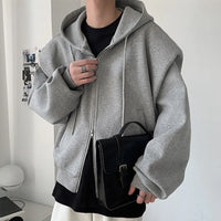 Essentials Double Zip Up Hoodie — dettaglio della stampa