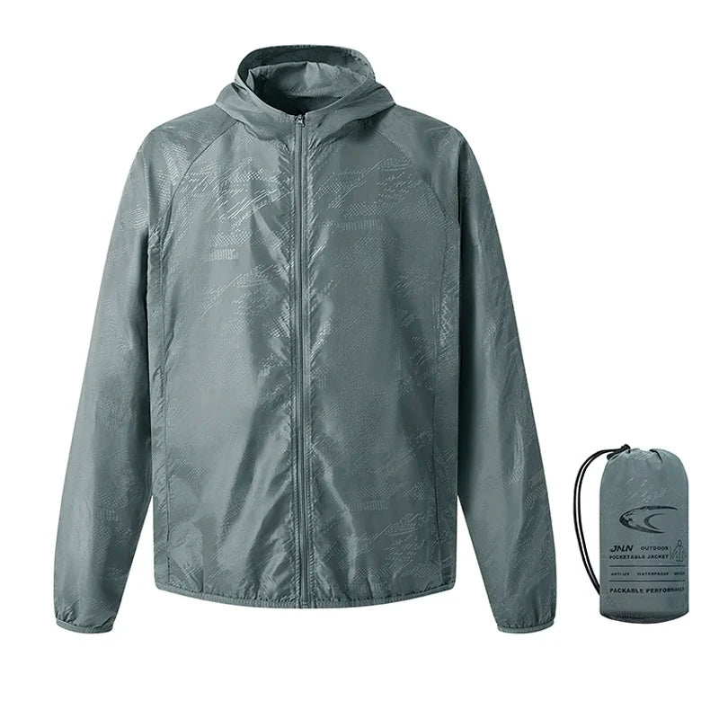 Essentials Hiking Quick Dry Windbreaker Jacket — vista posteriore
