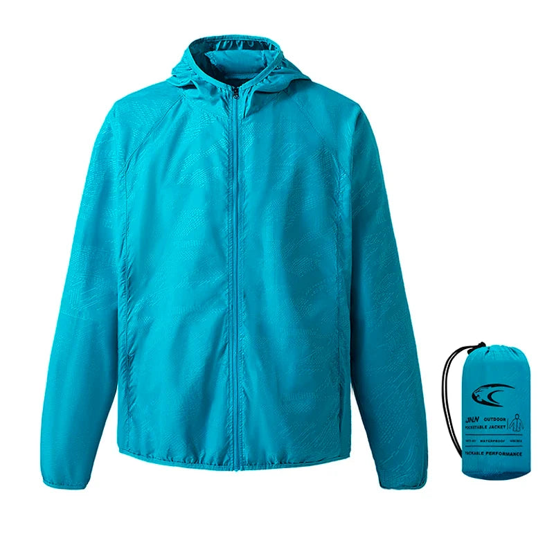 Essentials Hiking Quick Dry Windbreaker Jacket — vista frontale
