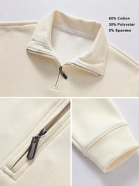 Essentials Quarter Zip Jumper — in alternativa