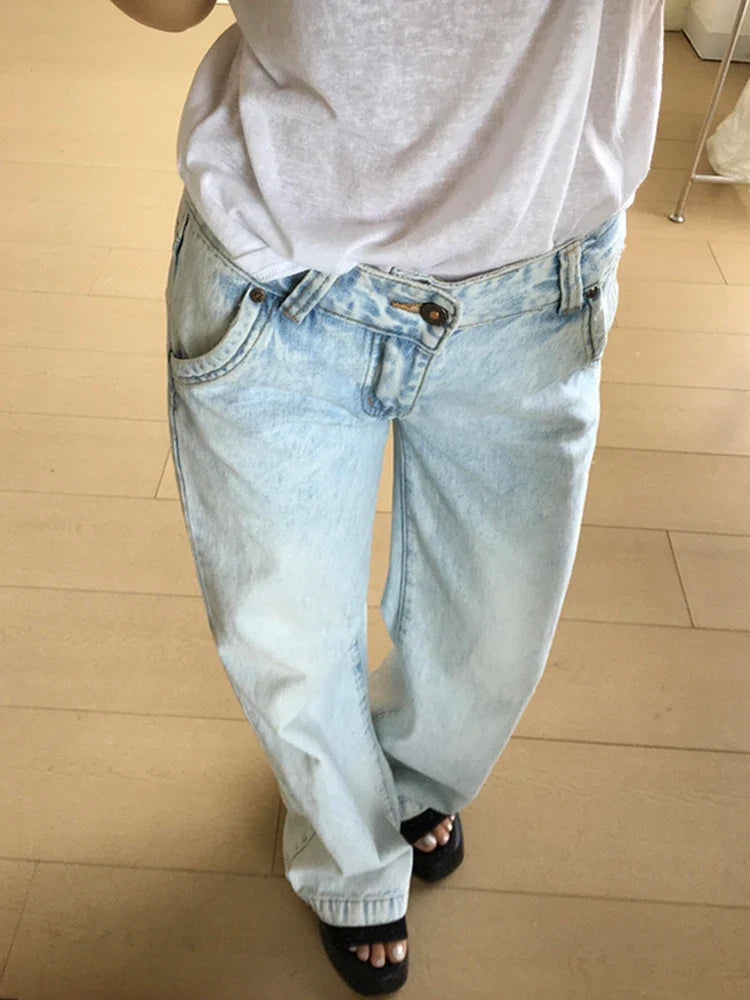 Essentials Streetwear Low Rise Denim Jeans — in alternativa