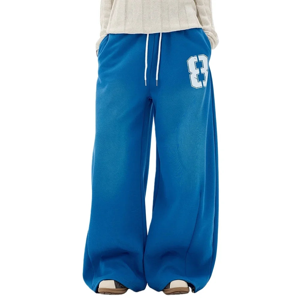 Essentials Varsity Blue Baggy Sweatpants Joggers Trousers — in alternativa