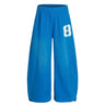 Y2K Essentials Varsity Blue Baggy Sweatpants Joggers Trousers