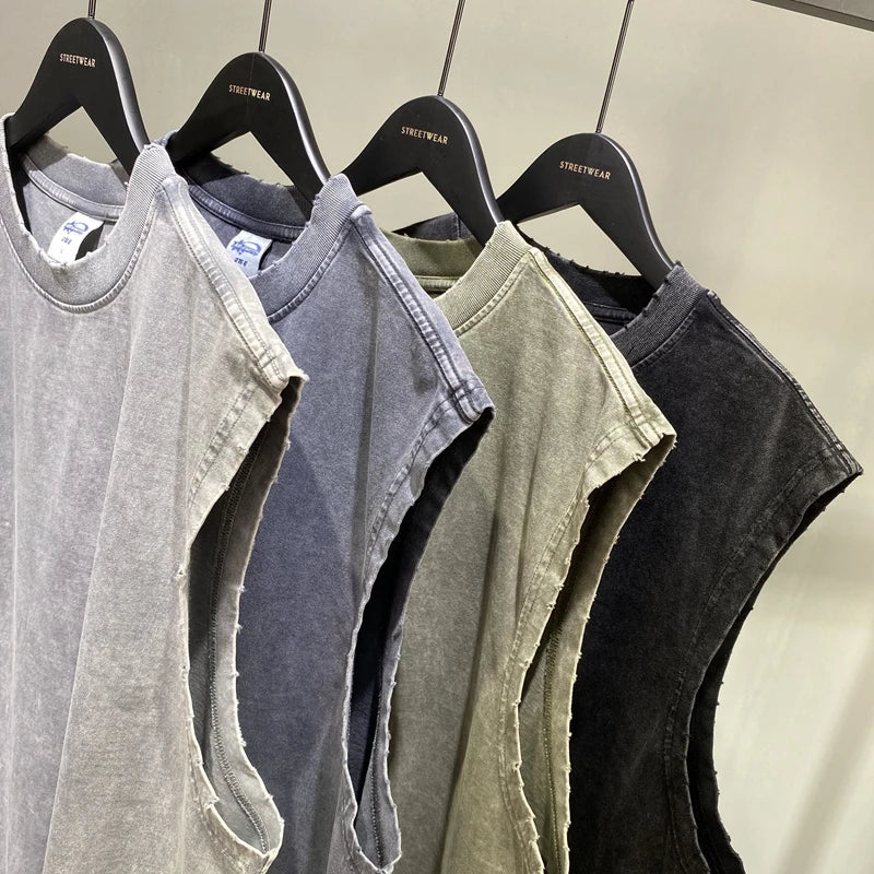 Essentials Washed Tank Top — vista completa