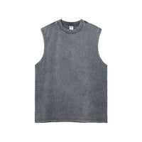 Essentials Washed Tank Top — vista frontale