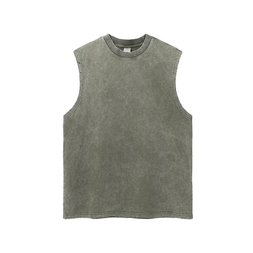 Essentials Washed Tank Top — dettaglio