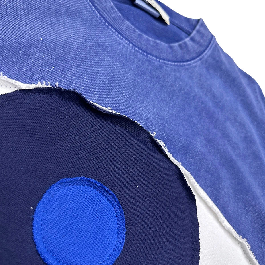 Evil Eye Washed T Shirt — dettaglio della stampa