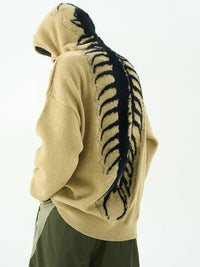 Exoskeleton Hoodie — vista posteriore