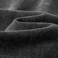 Eyes Eyes Eyes Graphic Washed Black Hoodie — vista laterale