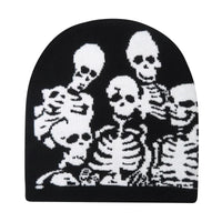 Family Affair Skeleton Beanie — vista posteriore