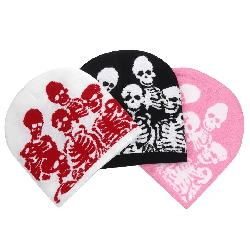 Family Affair Skeleton Beanie — dettaglio della stampa
