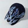 Y2K Flame Embroidered Baseball Cap