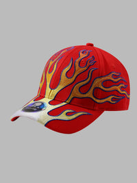 Flame Embroidered Baseball Cap — in alternativa