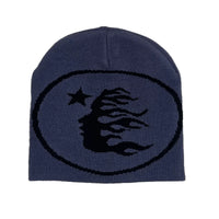 Flaming Head Jacquard Beanie — vista posteriore