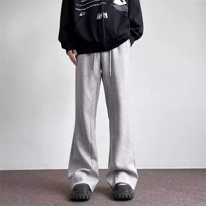 Flared Sweatpants Jogger Trousers — dettaglio della stampa