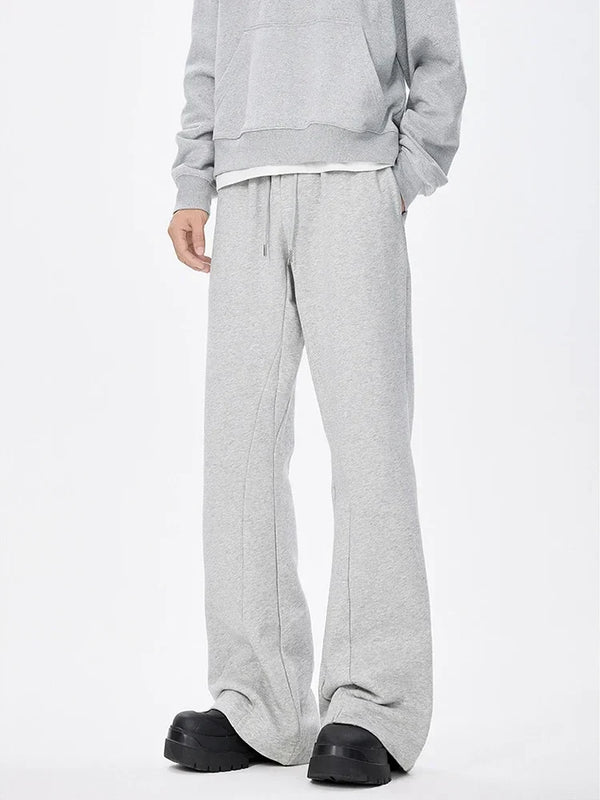 Flared Sweatpants Jogger Trousers — vista frontale