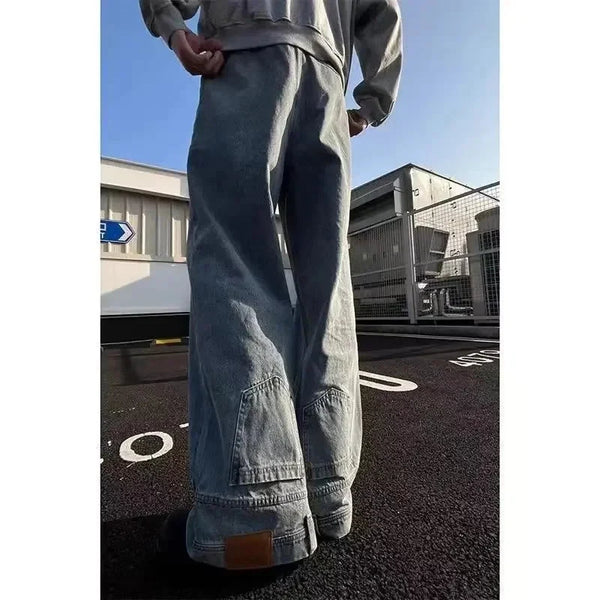 Flipped Denim Jeans — vista frontale
