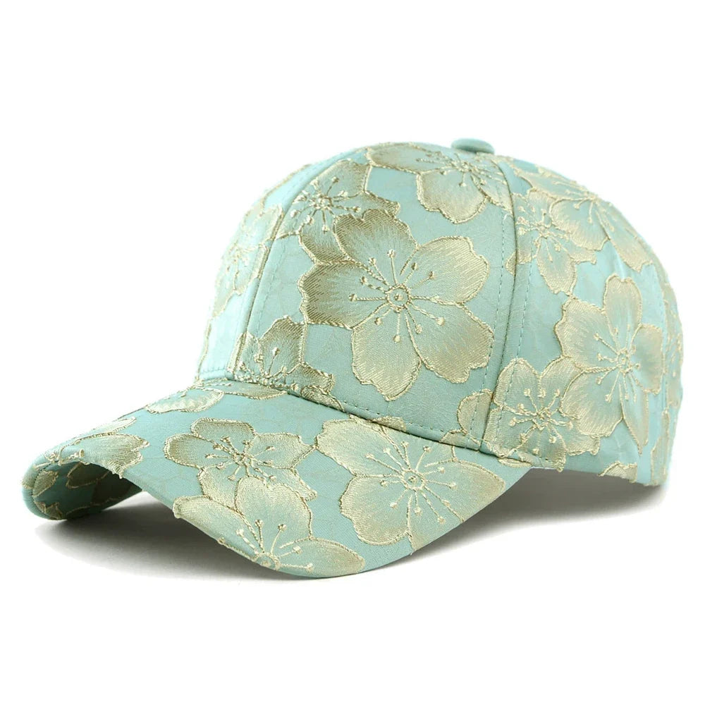 Floral All Over Graphic Baseball Cap — dettaglio
