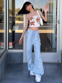 Flower Bed Strapless Bandeau Tube Top — in alternativa