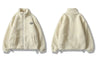 Y2K Fluffy Zip Up Fleece Jacket